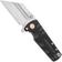 Image for Artisan Cutlery Proponent 1820P-BKF, Stonewashed D2, Black G10 pocket knife, Dirk Pinkerton design