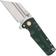 Afbeelding voor Artisan Cutlery Proponent 1820P-GNF, Stonewashed D2, Green G10 zakmes, Dirk Pinkerton design 