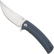 Artisan Cutlery Arroyo 1845P-GY, Sand Polished AR-RPM9, Gray G10 navaja