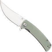 Nóż składany rtisan Cutlery Arroyo 1845P-NTG, Sand Polished AR-RPM9, Nature Green G10