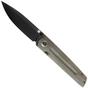 Afbeelding voor Artisan Cutlery Sirius 1849P-BODG, Black PVD S35VN, OD Green Micarta zakmes, Ray Laconico design     