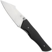 Artisan Cutlery Ahab 1851P-BK, Sand Polished AR-RPM9, Black G10 coltello da tasca