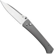 Artisan Cutlery Andromeda 1856G-GY, Sand Polished S35VN, Gray Titanium couteau de poche, Ray Laconico design