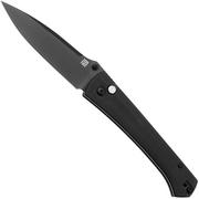 Artisan Cutlery Andromeda 1856P-MBK, PVD S35VN, Black Micarta couteau de poche, Ray Laconico design