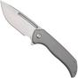 Afbeelding voor Artisan Cutlery Trux 1861G-GY, Stonewashed S35VN, Gray Titanium zakmes, Ferrum Forge design  
