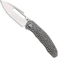 Afbeelding voor Artisan Cutlery Boa 1862G-FGY, Sand Polished S35VN, Gray Titanium zakmes, Johnathan Shaw design   