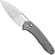 Artisan Cutlery Ornis 1865G-GY, Sand Polished S90V, Gray Titanium coltello da tasca