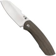 Artisan Cutlery Prime 1866G-ODG, Sand Polished S90V, OD Green Micarta/Titanium zakmes  