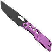Afbeelding voor Artisan Cutlery Beest 1878P-BVT Black PVD AR-RPM9, Purple Aluminum zakmes