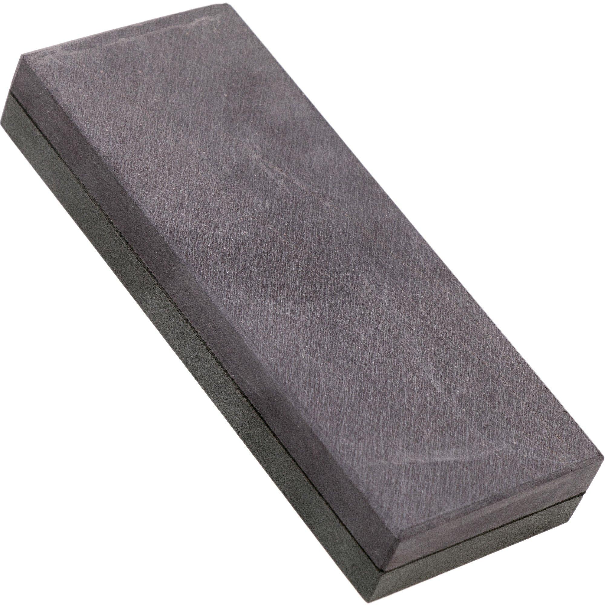 Ardennes Coticule 843 Belgian Blue and La Pyrénéés combination sharpening stone, 150 x 60 mm