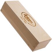 Ardennes Coticule scatola per conservazione in legno per cote 150x40mm