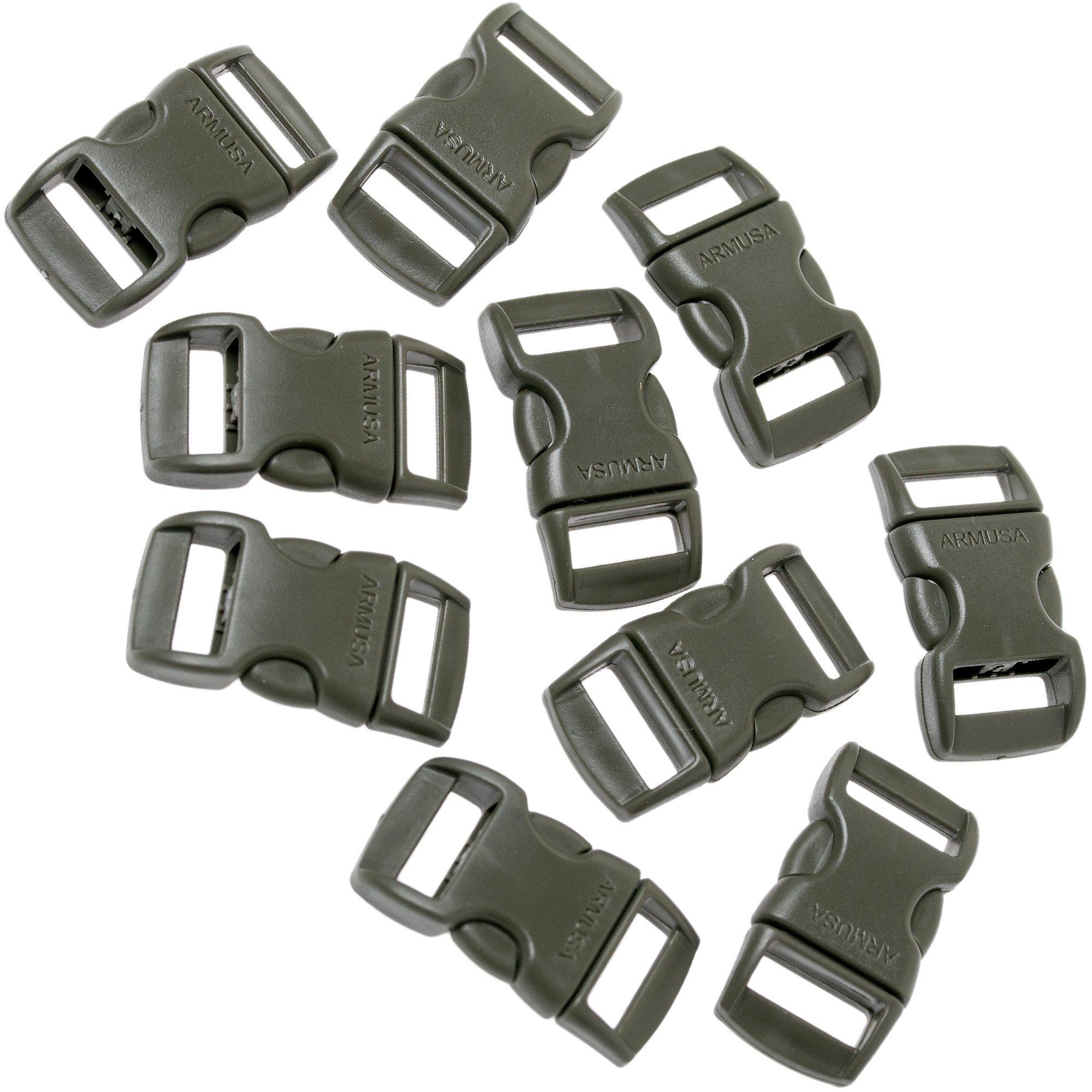 Atwood Rope MFG arc buckle olive drab 10pcs