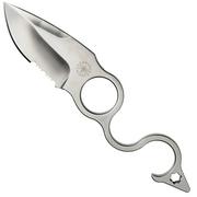 Amare Knives 6F Serration Sixth-Finger 202105 droppoint, faca fixa