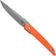Imagen para Amare Knives Pocket Peak Fixed, stonewash orange G10, cuchillo fijo