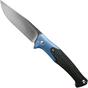 Afbeelding voor Amare Knives Track blue, satin blade, zakmes
