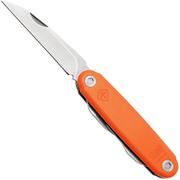 ASK Knives American Service Knife The Alchesay, Hi-Vis Orange, couteau de poche multi-outils
