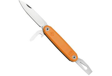 ASK Knives American Service Knife, The Jefferson, Orange, Multi-Tool coltello da tasca