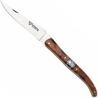 Obraz dla Nóż składany Laguiole en Aubrac Unique Piece 01-UP Full Handle, Beech Wood, Hand Carved Engravings