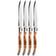 Afbeelding voor Laguiole en Aubrac 42C12-GEIHQ, Japanese Damascus, Thuja Wood, 4-delige steakmessenset