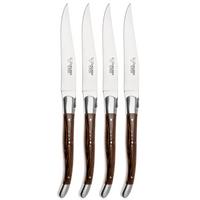 Afbeelding voor Laguiole en Aubrac 42C12-WE, Wenge, 4-delige steakmessenset