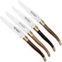 Image for Laguiole en Aubrac 42C99BDLBHK, Brass, 4-piece steak knife set, mixed wood types