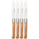 Afbeelding voor Laguiole en Aubrac Sauveterre 4S1C11OLI, Olive Wood, 4-delige steakmessenset