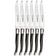 Afbeelding voor Laguiole en Aubrac 62C12CHAIH Sandvik 12C27, Ebony Wood, 6-delige steakmesset