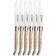 Afbeelding voor Laguiole en Aubrac 62C12CQTIH Sandvik 12C27, Trocha, 6-delige steakmesset