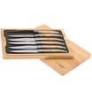 Laguiole en Aubrac 6-piece steak knife set, birch wood, 62C99BHIH