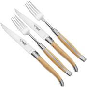 Laguiole en Aubrac CCF99BIIHL, 4-piece cutlery set, box wood