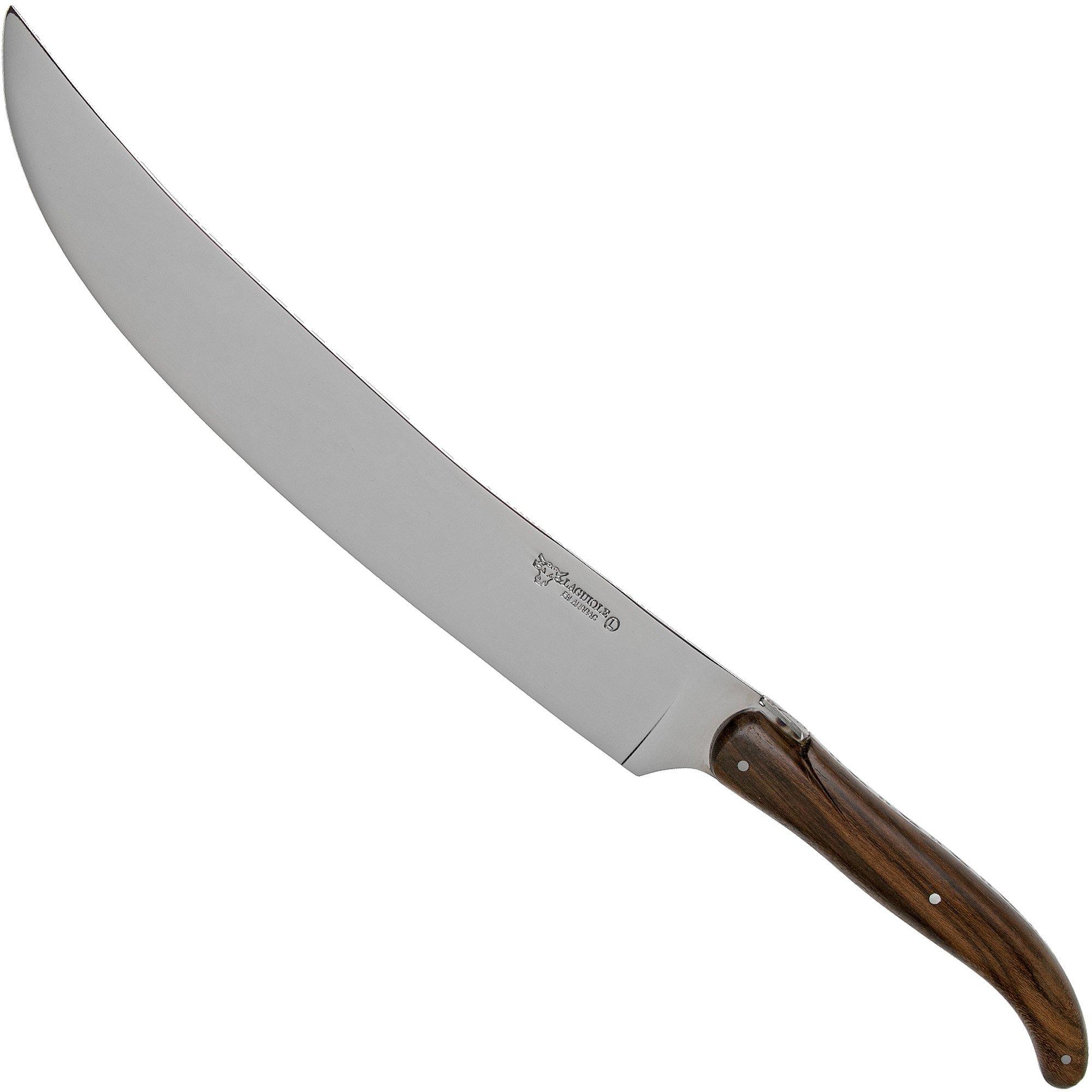 Szabla do otwierania szampana (Sabrage) Laguiole en Aubrac, drewno ziricote