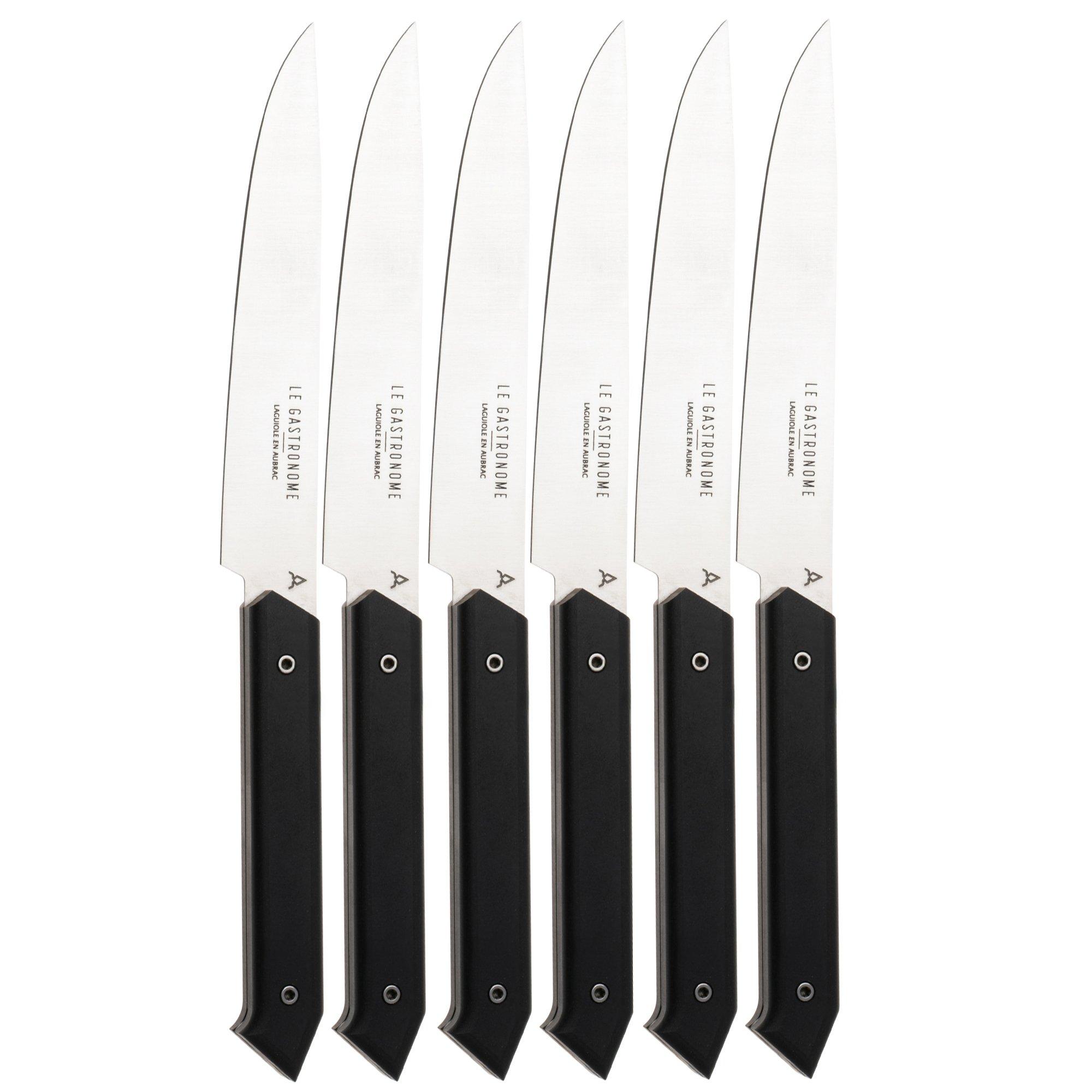 Laguiole en Aubrac Gastronome PaperStone, Steakmesser Set, 6-teilig