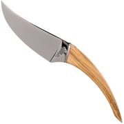 Laguiole en Aubrac Le Buron cheese knife olive wood, KMF99OLI