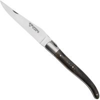 Bild für Laguiole en Aubrac Black Poplar Burl, Matt Bolster, Taschenmesser, 12 cm