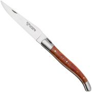Laguiole en Aubrac Coral Cheesewood, Matt Bolster, coltello da tasca, 12 cm