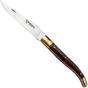 Image for Laguiole en Aubrac Le Bijou L0212LCHB/WCBJ Ironwood Burl, Handcarved Copper Plates, Matt Brass Bolsters, pocket knife, 12 cm