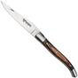 Obraz dla Nóż składany Laguiole en Aubrac Brown Pakkawood, Matt Bolsters, 12 cm