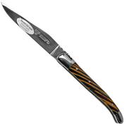 Laguiole en Aubrac Samba Yellow L0210SAJIFSJ1 samba wood, polished, laguiole pocket knife, 10 cm