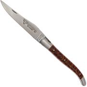 Laguiole en Aubrac HP 12cm snakewood handgevijld L0212AMH-FSI1