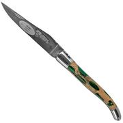 Laguiole en Aubrac Green Cholla Cactus L0212CA9IF cactus wood, polished, laguiole pocket knife, 12 cm