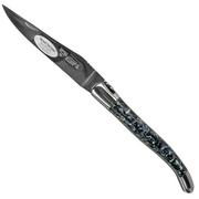 Laguiole en Aubrac Mussel L0212CQM Muschelschale, poliert, Laguiole-Taschenmesser, 12 cm