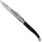 Laguiole en Aubrac HP 12cm ebbenhout handgevijld L0212EBH-FSI1