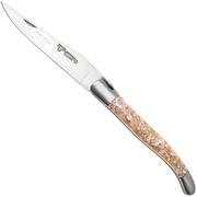 Afbeelding voor Laguiole en Aubrac L0212IIFFCQT, Sandvik 12C27, Trocha Shell zakmes, 12 cm