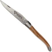 Laguiole en Aubrac Classic 12cm legno d'olivo L0212OLI-FSB1