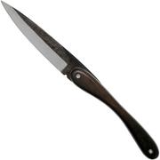 Laguiole en Aubrac Couteau d’ici L0511EBU/LNRB1 Ebony Carbon coltello da tasca