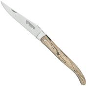 Laguiole en Aubrac Le Perlé 12 cm L0512WA6J3DB-2 Full Handle Buchenholz