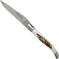 Immagine per Laguiole en Aubrac 12 cm Double Plates, corno di cervo limato a mano, L0712BCI/FSB1