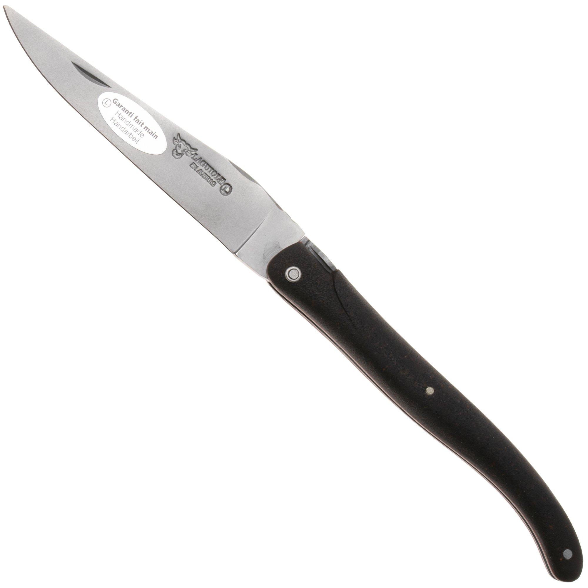 Laguiole en Aubrac Terre d'Aubrac, Special Bee, Full Handle, Brushed Finish, pocket knife, 12 cm