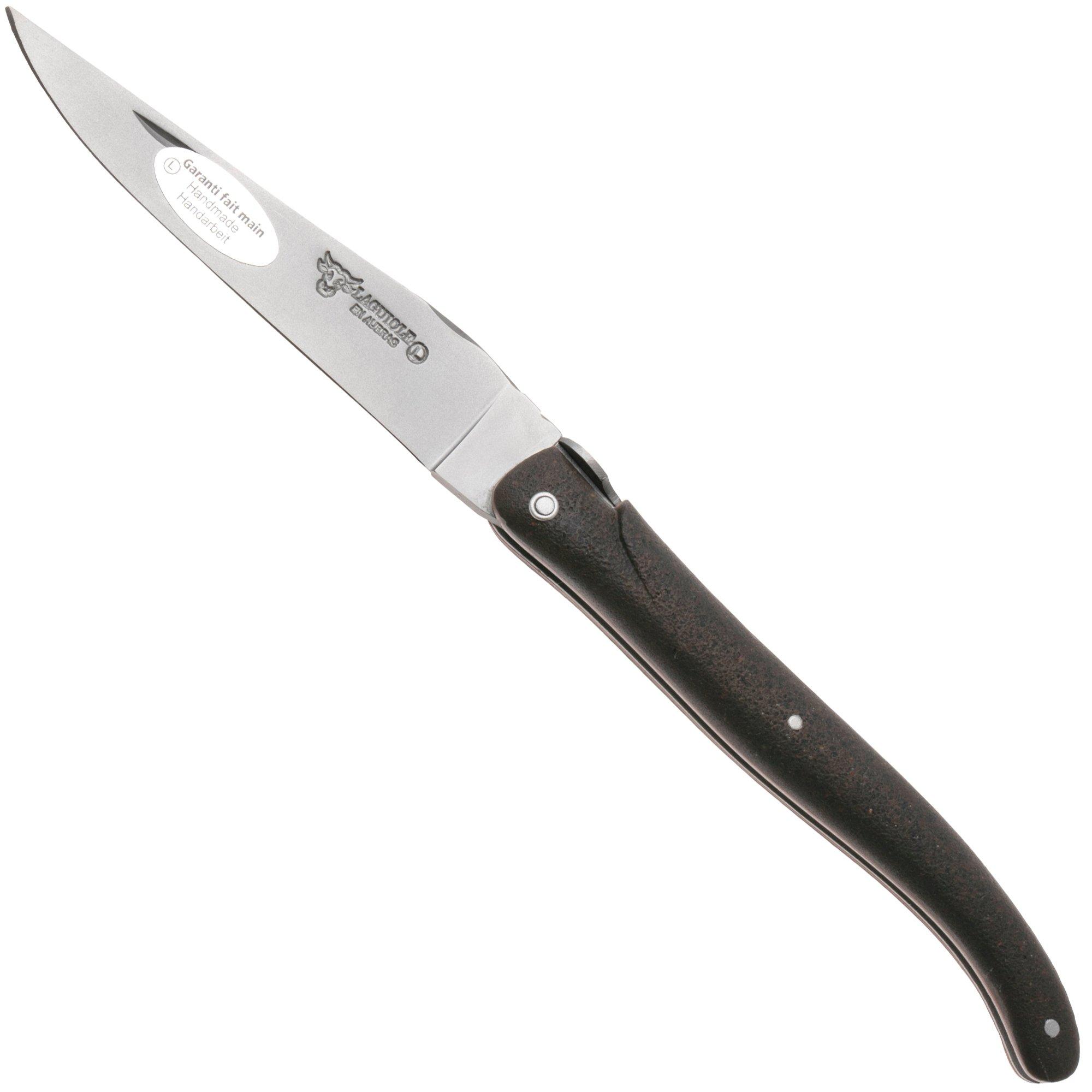 Laguiole en Aubrac Terre d'Aubrac, Daffodil Bee, Full Handle, Brushed Finish, pocket knife, 12 cm