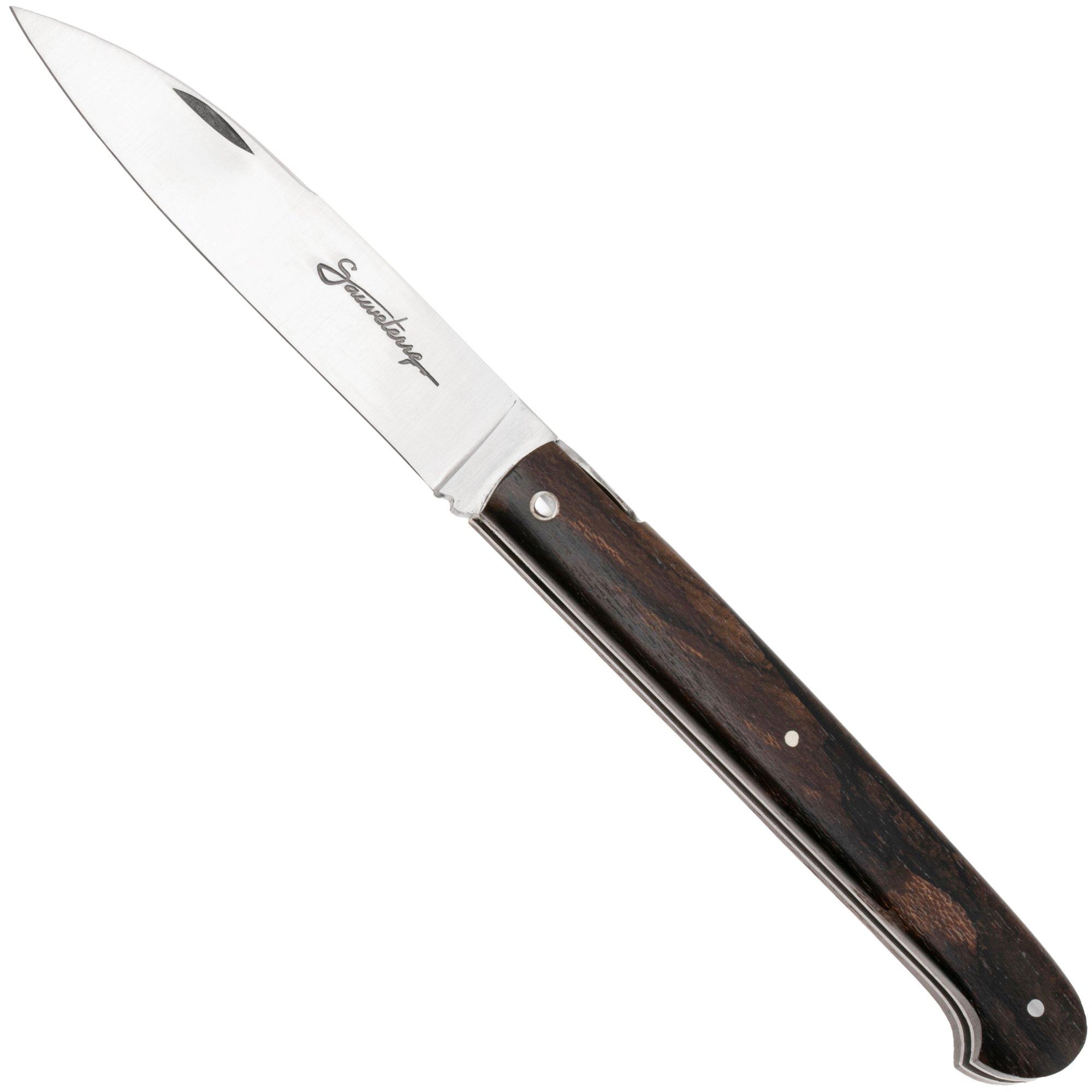 Laguiole en Aubrac Sauveterre Ziricote, pocket knife, 11 cm